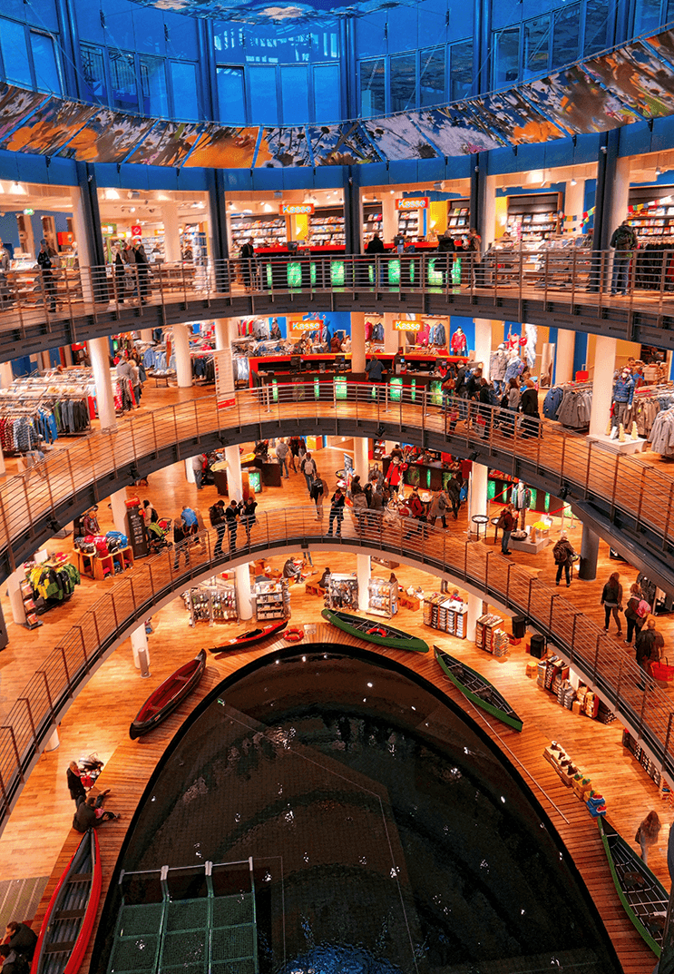 people-illuminated-shopping-mall